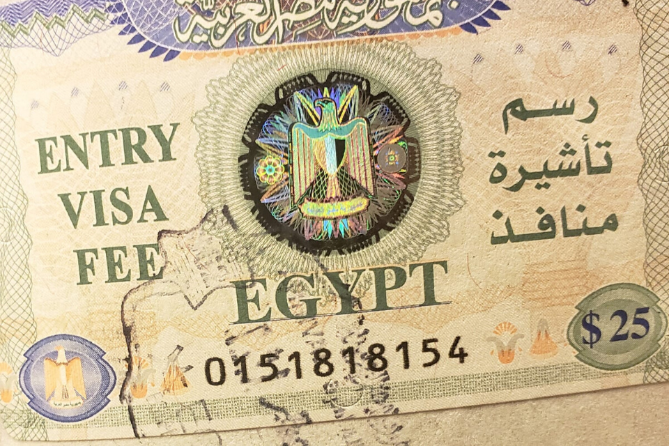 Egyiptomi vízum